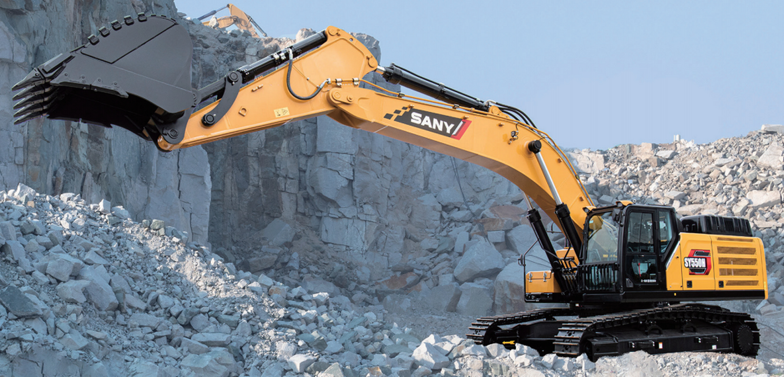 sy550h是三一重机打造的一款50t级超级矿山型挖掘机产品,专为矿山重载