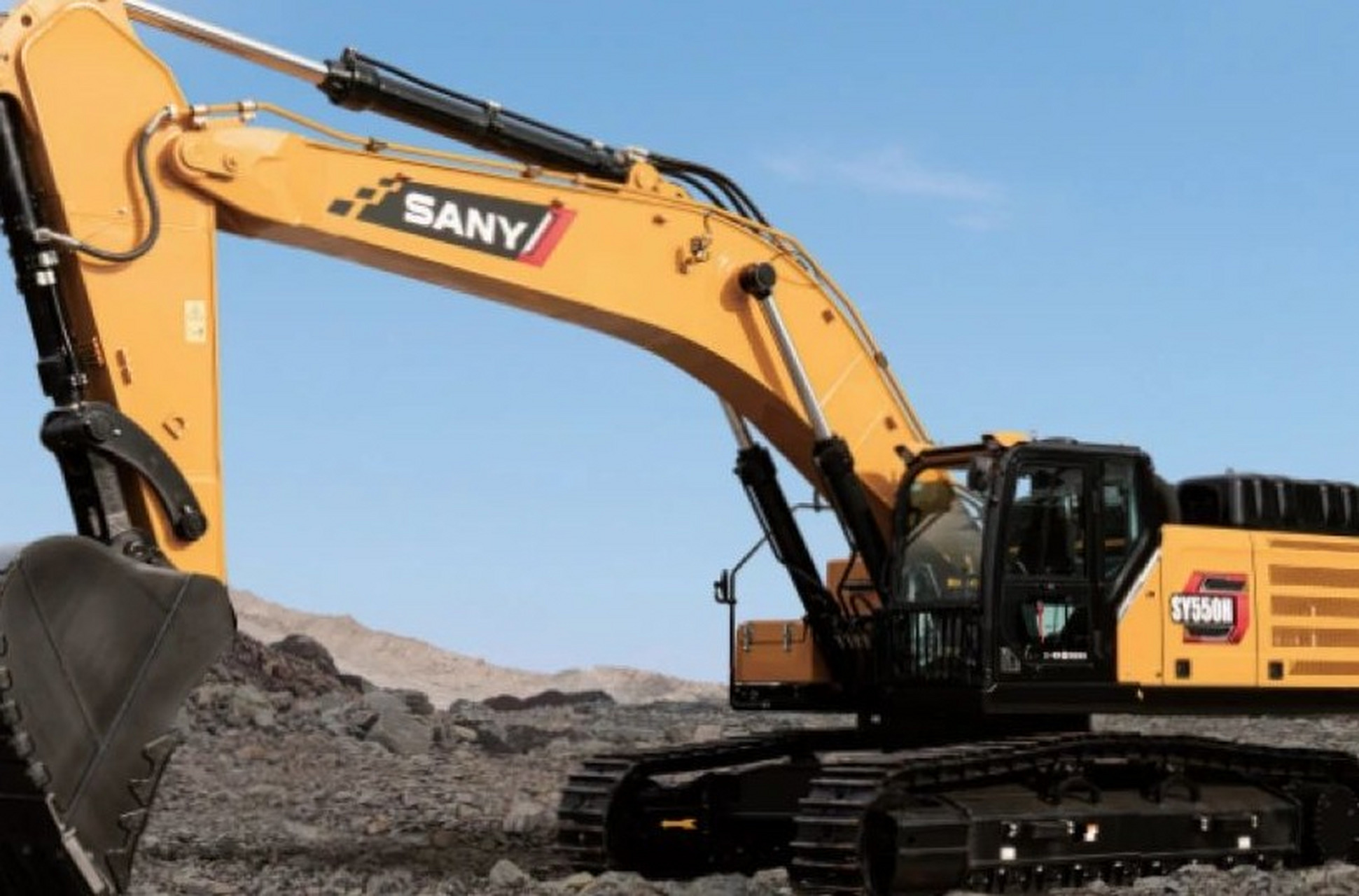 sy550h是三一重机打造的一款50t级超级矿山型挖掘机产品,专为矿山重载